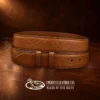 Bull hide leather belt, hand-cut in Old Town Scottsdale, American Leather USA