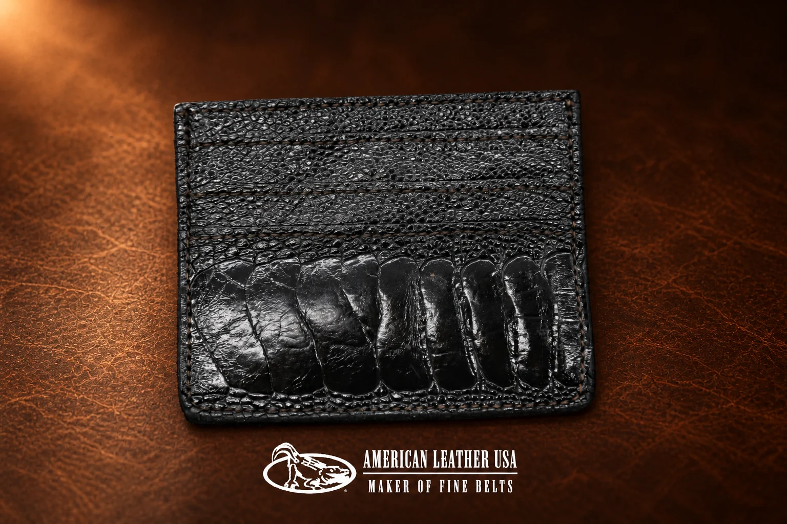 Ostrich Legs Card Holder