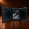 Authentic Alligator Tri-Fold Wallet — detail view 4