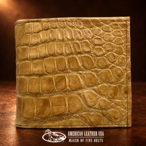 Authentic Alligator Bi-Fold Wallet