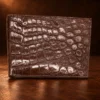 Authentic Alligator Bi-Fold Wallet — detail view 2