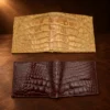 Authentic Alligator Bi-Fold Wallet — detail view 4