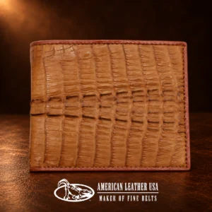 Hornback Alligator Bi-fold Wallet