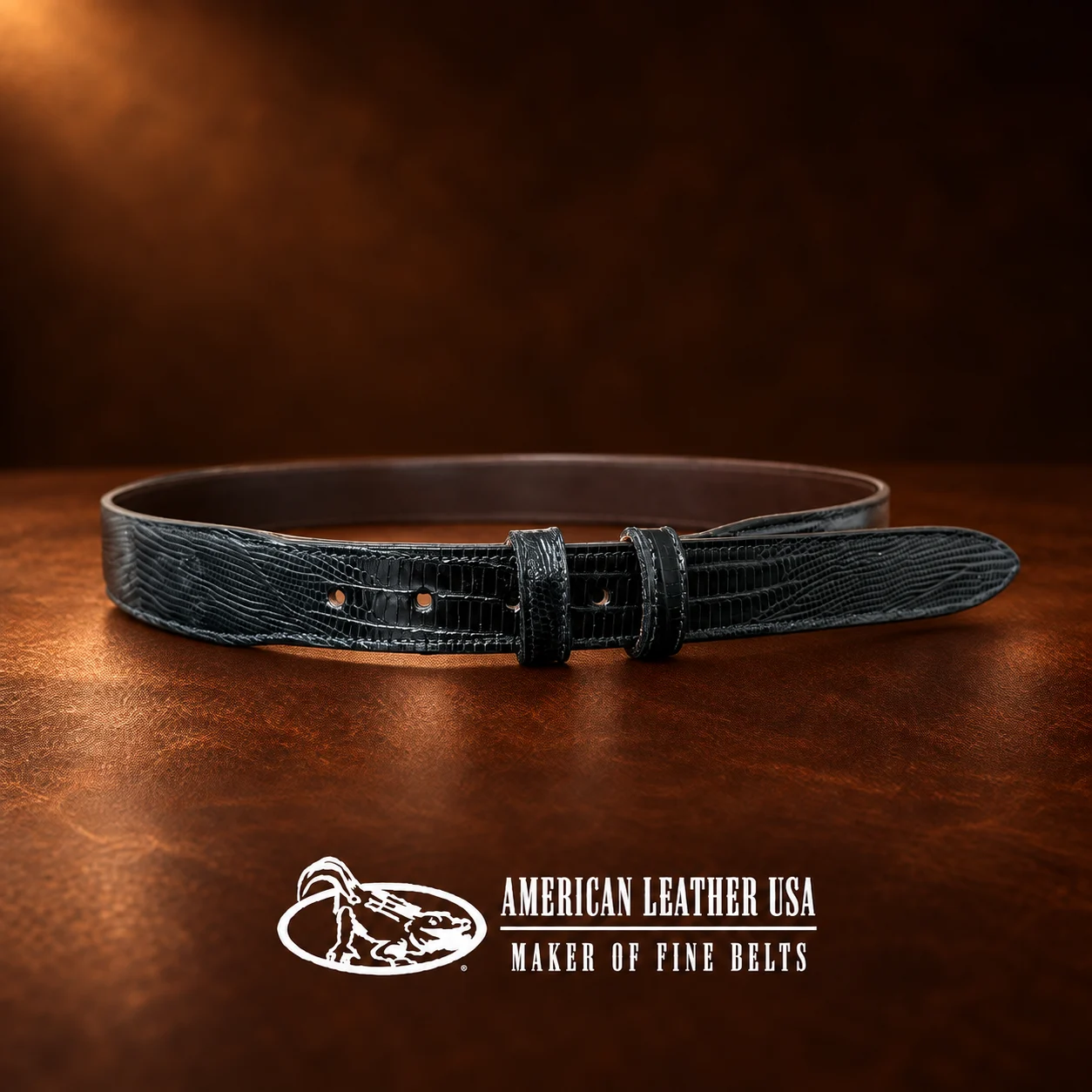 Lizard Hide Belt