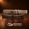 Exotic Alligator Hide Belt