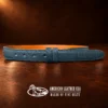 American Bison Hide Belt