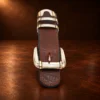 Sterling Silver & 14K Yellow Gold 4pc. Ranger Design Belt Buckle Set — detail view 2