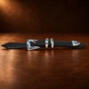 TOSF Zuni Sterling Silver & Multi-Stone 4pc. Ranger Design Belt Buckle — detail view 2