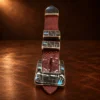 Sterling Silver, Opal, & Onyx 4pc. Ranger Design Belt Buckle Set — detail view 2
