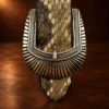 Herbert Begay Sterling Silver & 14K Gold 3pc. Ranger Buckle Set — detail view 2