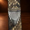 Herbert Begay Sterling Silver & 14K Gold 3pc. Ranger Buckle Set — detail view 4