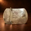 Rosco Scott Sterling Silver Overlay Double Horse Belt Buckle — detail view 3