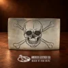 Sterling Silver Skull & Crossbones Belt Buckle