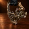 Alexander Kalifano Bronze Crocodile 4pc. Ranger Buckle Set — detail view 2