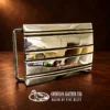 Herbert Begaye Sterling Silver & 14K Gold Belt Buckle