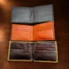 Authentic Elephant Skin Bi-Fold Wallet — detail view 6