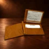 Leather Card Holder with Money Clip — detail view 8