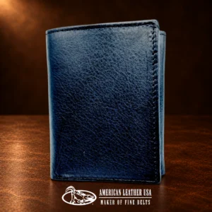 Genuine Leather RFID Security Tri-Fold Wallet