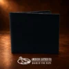 Genuine Leather RFID Security Bi-Fold Wallet