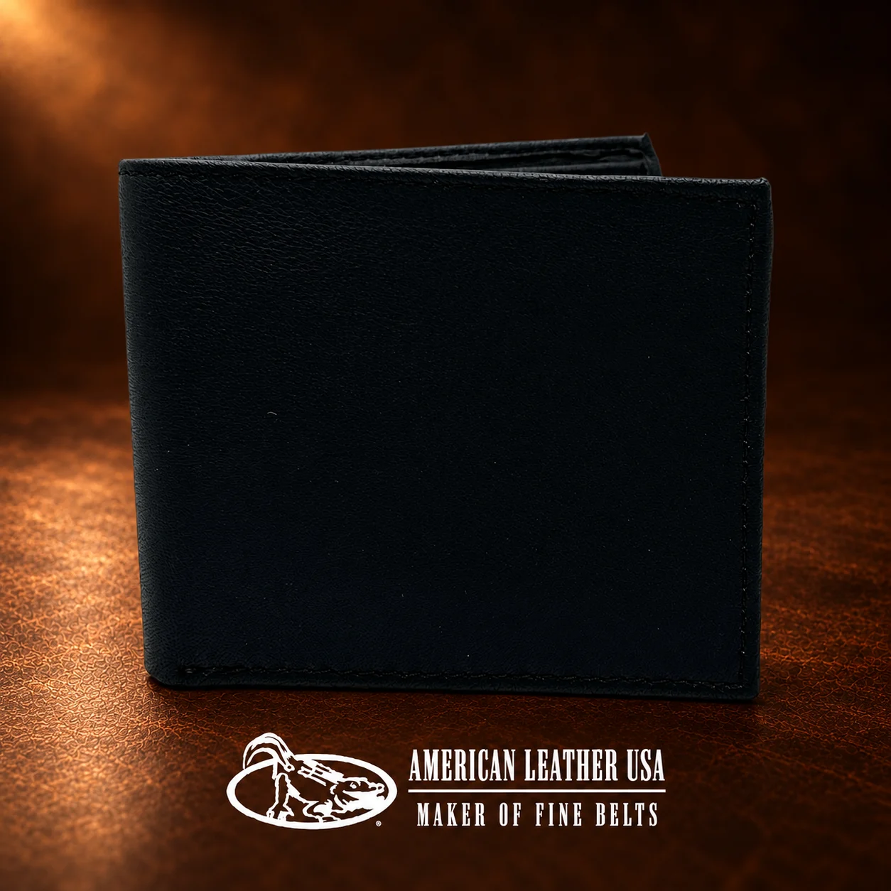 Genuine Leather RFID Security Bi-Fold Wallet