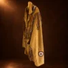 Men's Beaded & Fringe Suede Leather Jacket — detail view 5