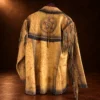 Men's Fringed Leather Jacket — detail view 2