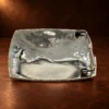 TSF Sterling Silver Overlay & Multi-Stone Micro Inlay Belt Buckle — detail view 4