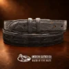 Exotic Crocodile Hide Belt