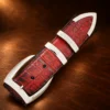 Alexander Kalifano ‘The Fang’ 4pc. Sterling Silver Ranger Buckle Set — detail view 2