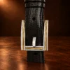 Alexander Kalifano ‘The Milan’ Sterling Silver & 14 kt Gold Belt Buckle — detail view 2
