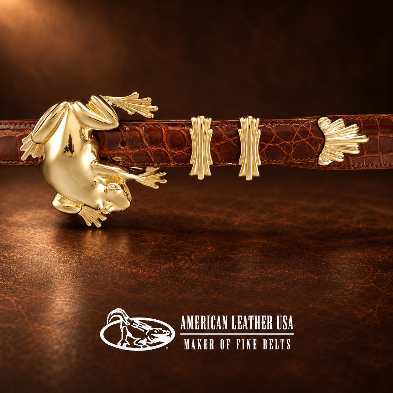 The Frog King — Gold Plated — 1″